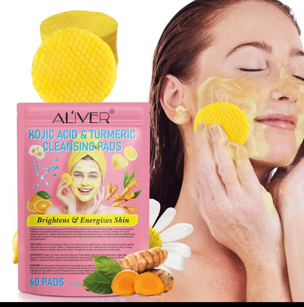 Disques Nettoyants BoProSan™ au Curcuma & Acide Kojique
